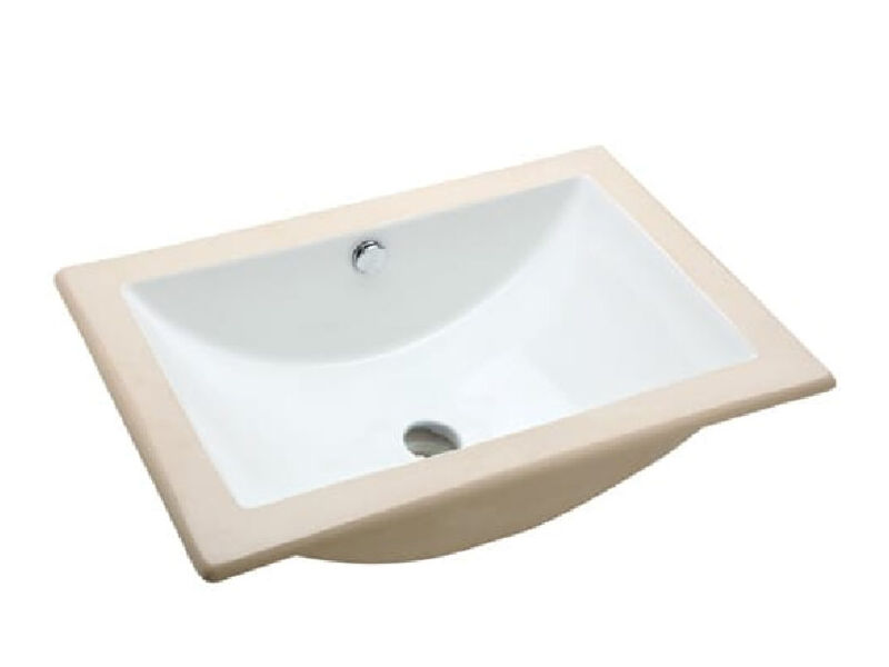 Lavabo rectangular de empotrar San Salvador