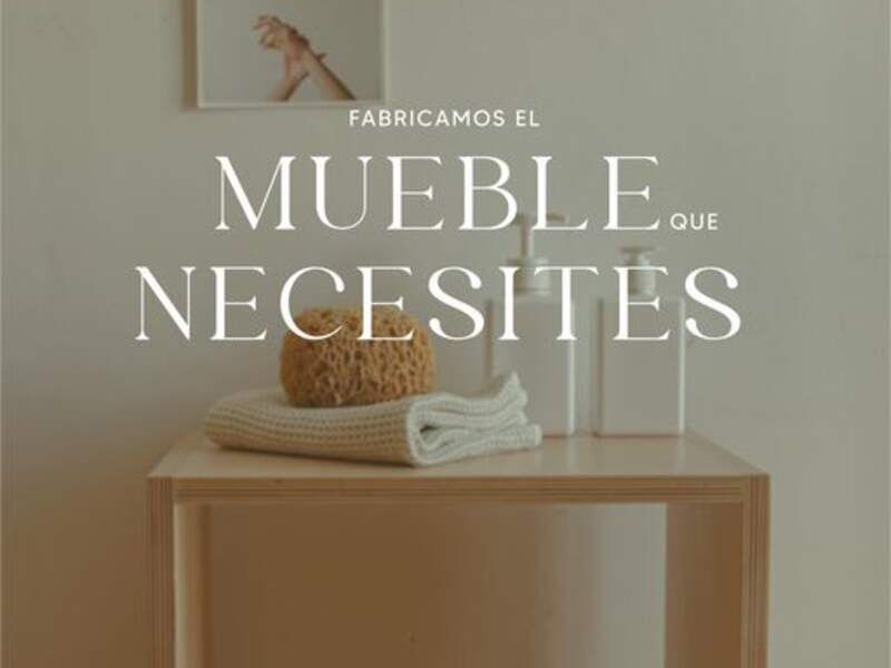 Fabricación de muebles Ticas El Salvador