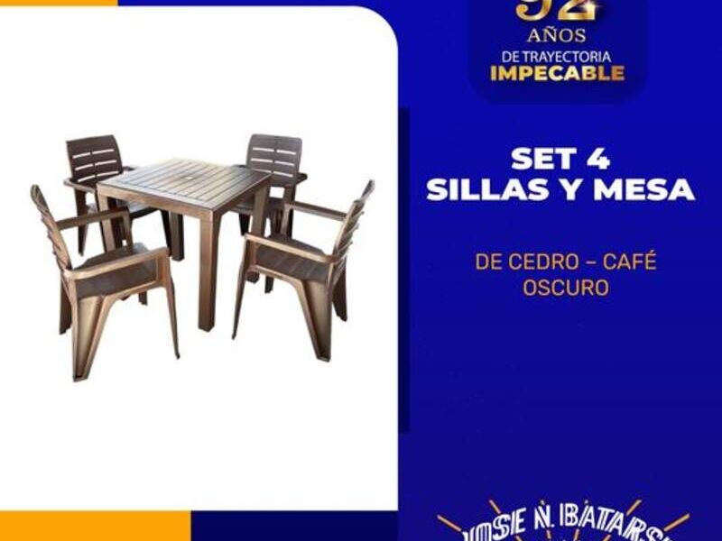 Sillas José N. Batarse El Salvador