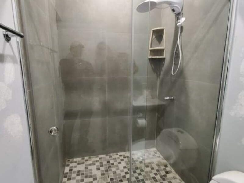 Cortina de baño en San Ignacio