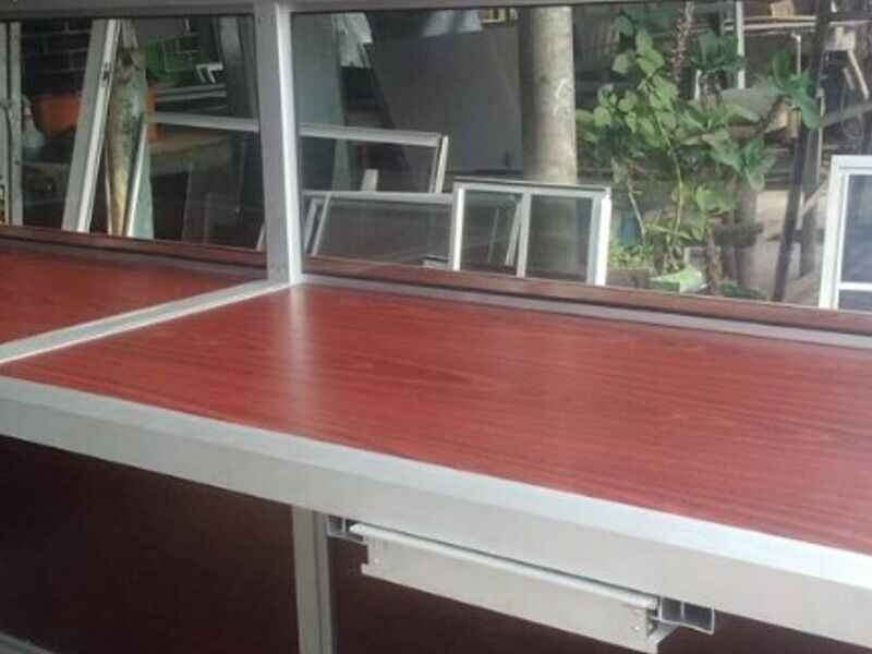 Mueble de aluminio en Antiguo Cuscatlán