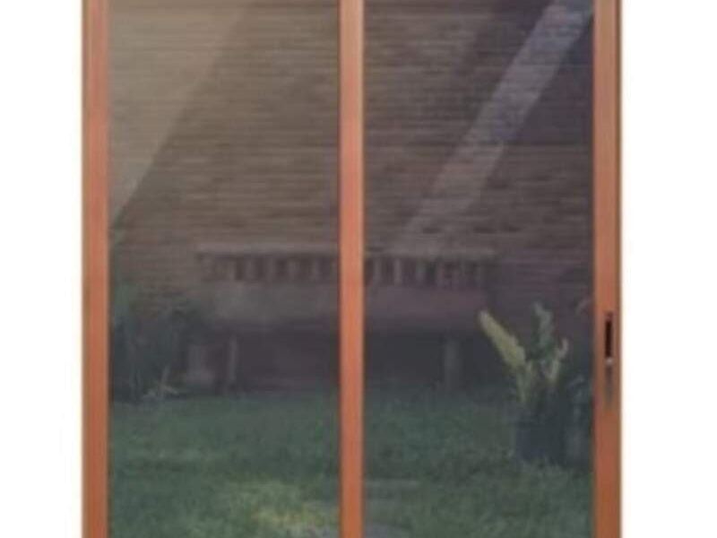 Puerta imitación de madera en Atiquizaya