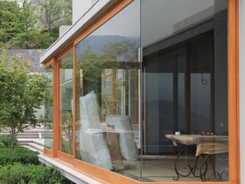 Fachada de cristal en San Salvador