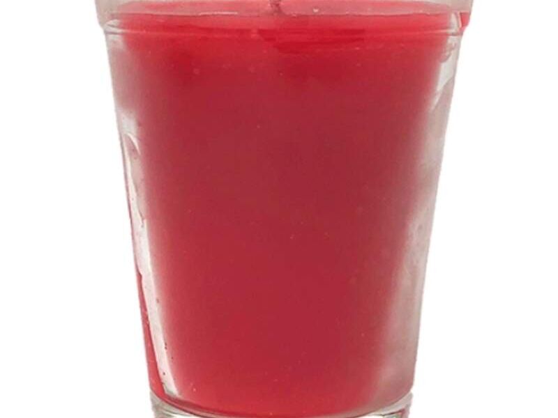 Veladora Barrilito Roja C44 El Salvador