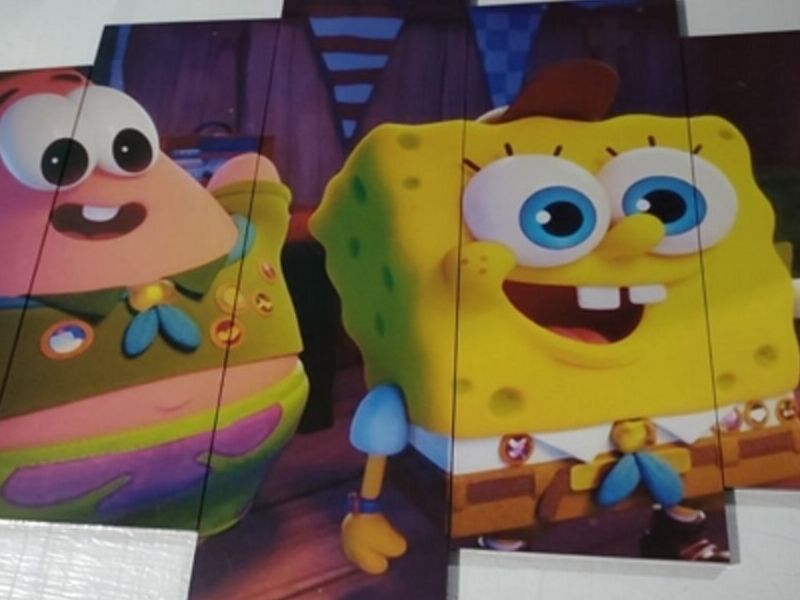 Cuadro Bob Esponja El Salvador