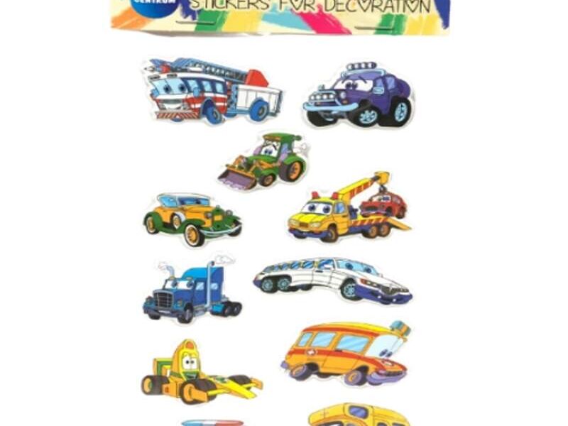 Stickers puffy transportes El Salavdor