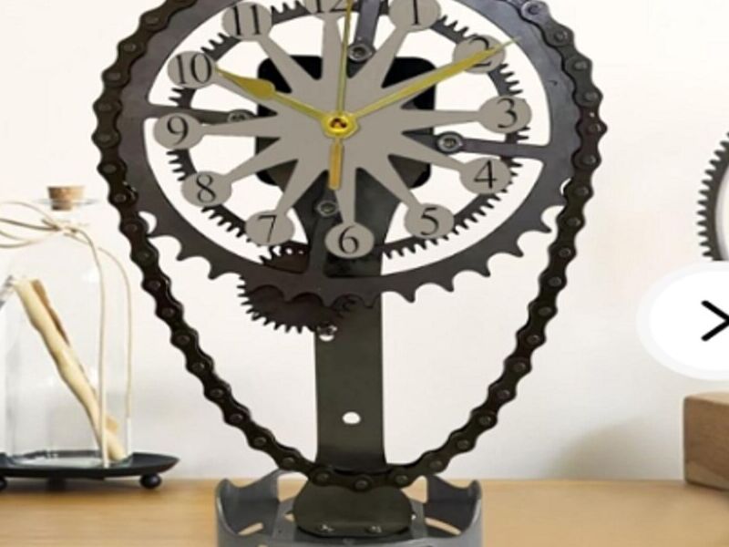 Reloj Engranaje Giratorio Vintage El Salvador