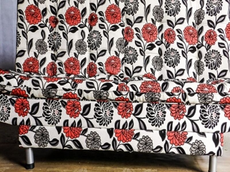 Tela muebles diseño flores El Salvador