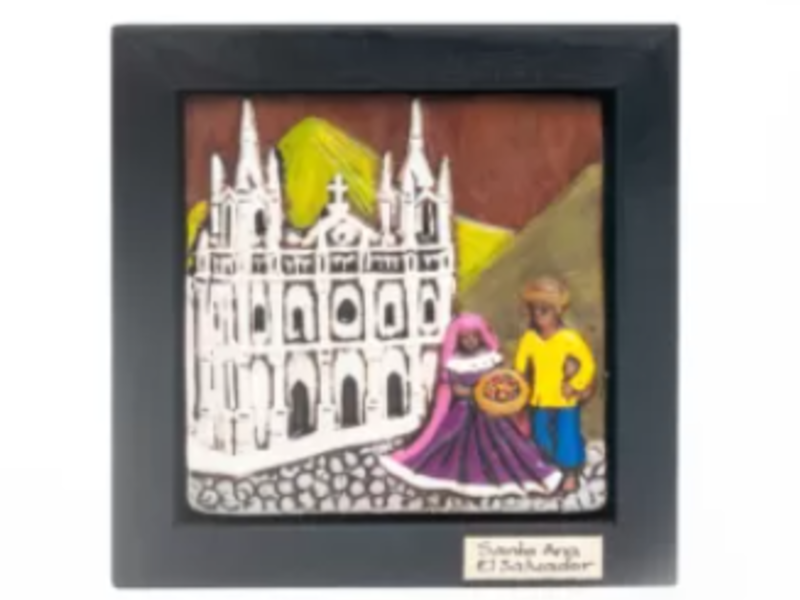 CUADRO CATEDRAL SANTA ANA San Salvador