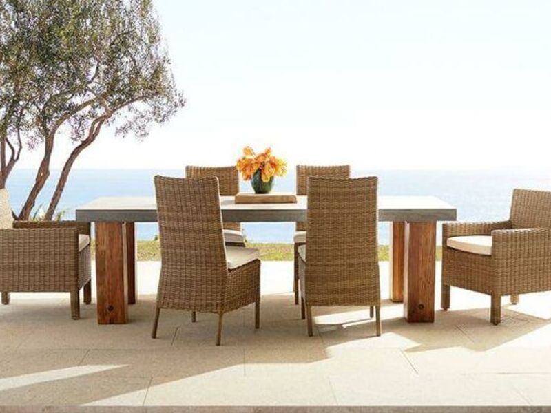 Mesa Muebles de mimbre El Salvador