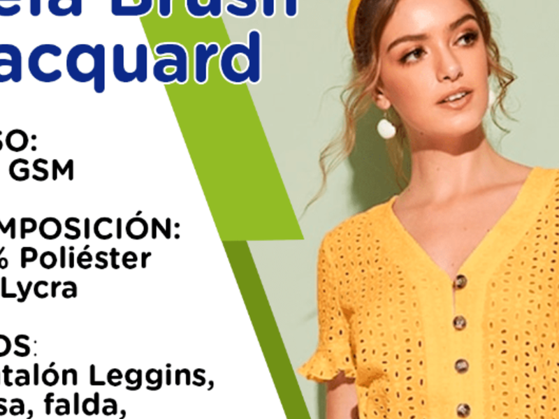 Tela Brush Jacquard Soyapango