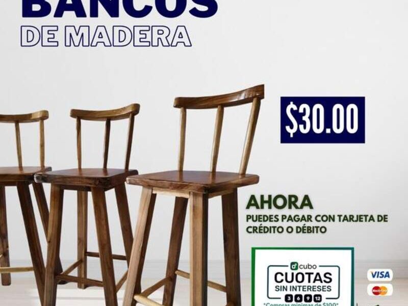 Bancos  Muebles Mubec El Salvador