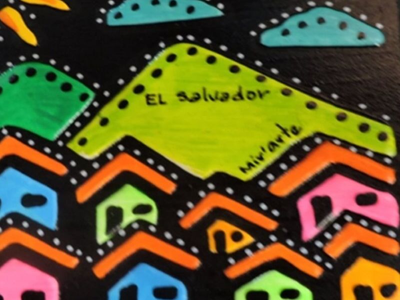 Cuadro decorativo 1 El Salvador