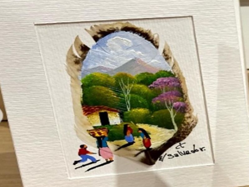 Cuadro Paisaje El Salvador