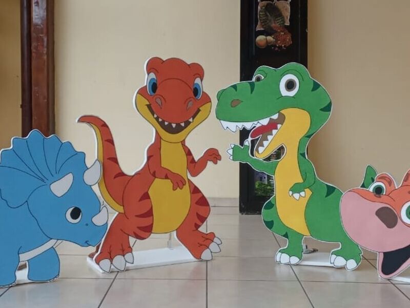 Stickers Decorativos Dinosaurios Santa Ana 