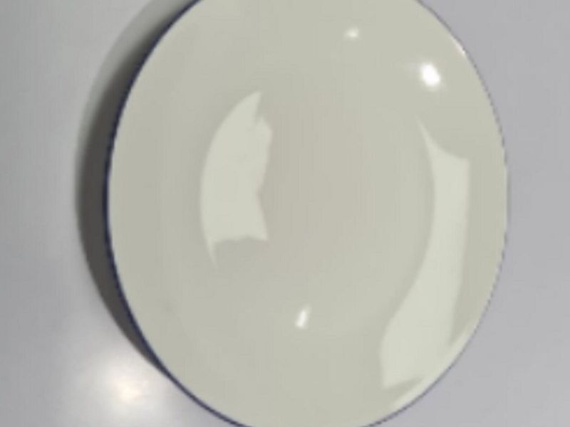 PLATO LISO PORCELANA COLOR BLANCO El Salvador