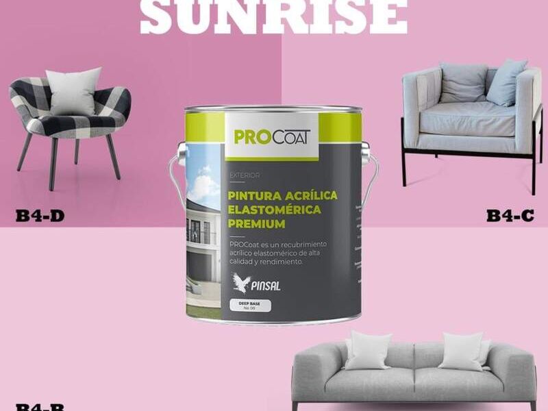 Pintura acrílica Pinturas Pinsal El Salvador