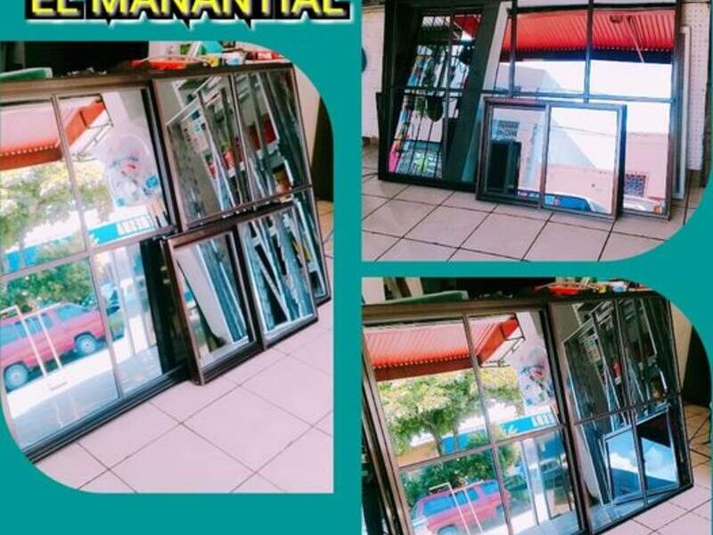 Ventanas Vidriería El Manantial SV