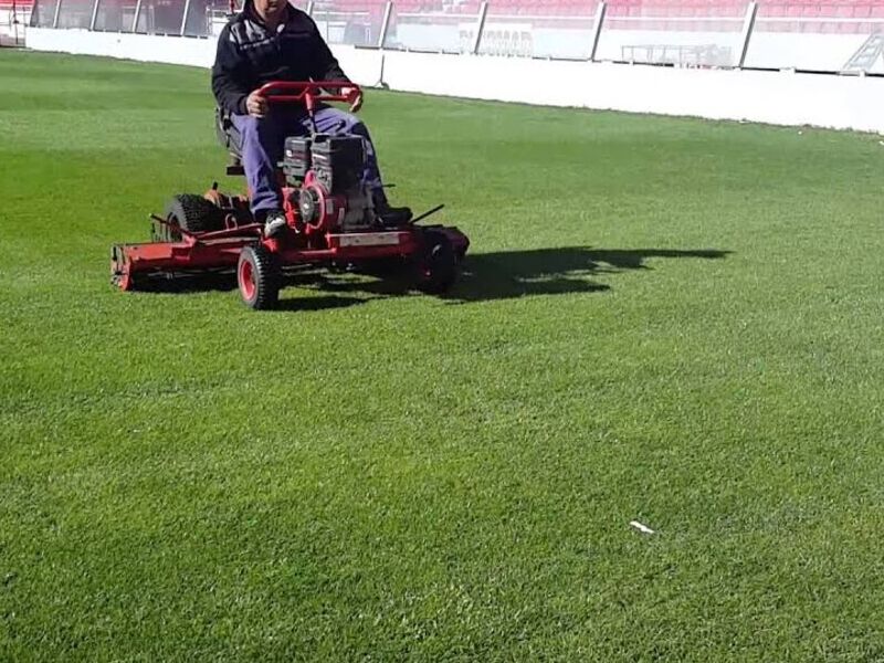  Corte césped canchas Fútbol