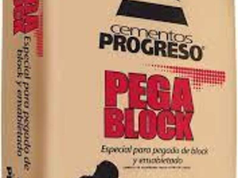 Cemento Progreso Pega Block Salvador