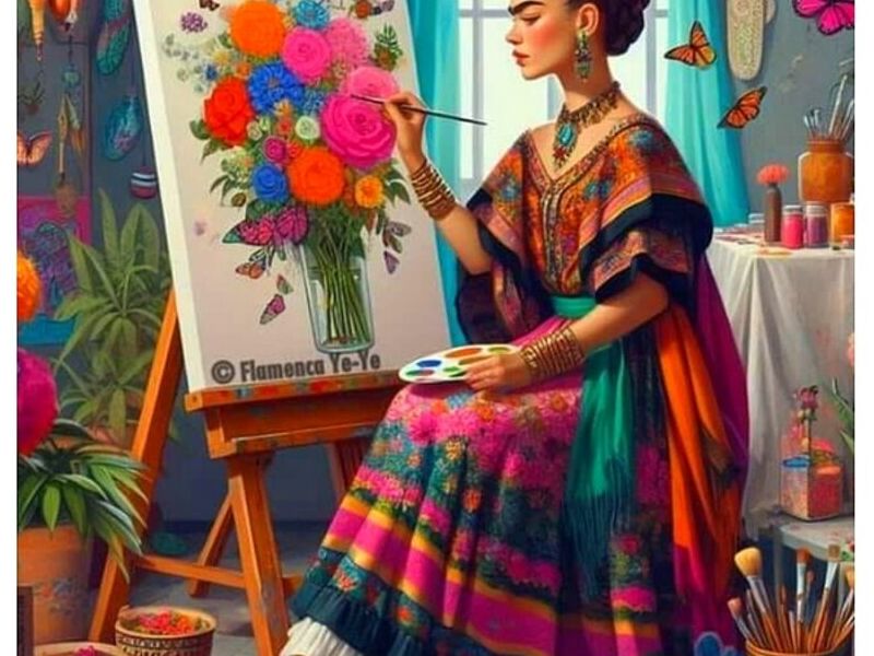 Cuadro frida El Salvador